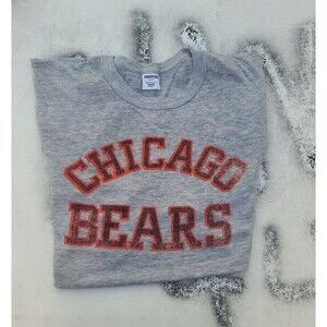 Vtg Starter Chicago Bears t-shirt 80s Single Stitch